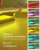 VASAGLE Smart Elektromos Állítható Magasságú Íróasztal Monitortartóval Szalmasárga