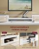 VASAGLE Smart Elektromos Állítható Magasságú Íróasztal Monitortartóval Felhőfehér