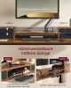 VASAGLE Smart Elektromos Állítható Magasságú Íróasztal Monitortartóval Vintage Barna