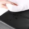 SONGMICS 120L Összecsukható Tárolópad Kétoldalas Nyitható Tetővel Fekete