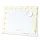 SONGMICS LWM001W02 sminktükör 15 LED izzóval matt fehér 58 x 43 cm