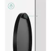 SONGMICS LWM102B01 Kerek Fali Tükör 61 cm Átmérő Alumínium Kerettel Fekete