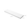 VASAGLE Modern Lebegő Polc MDF Fehér 80 cm