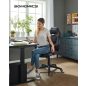SONGMICS Racing Sport Gamer Szék PU Bőr Fekete Ergonomikus Irodai Szék