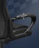 SONGMICS Racing Sport Gamer Szék PU Bőr Fekete Ergonomikus Irodai Szék