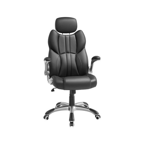 SONGMICS Racing Gamer Szék Fekete Ergonomikus Irodai Szék