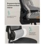SONGMICS Ergonomikus Irodai Szék Hálós Háttámlával Fekete