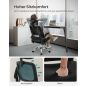 SONGMICS Ergonomikus Irodai Szék Hálós Háttámlával Fekete