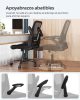 SONGMICS Ergonomikus Irodai Szék Hálós Háttámlával Fekete