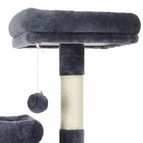 FEANDREA PCT141G01 Macskabútor 115 cm Kaparórámpával Füstszürke