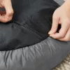 FEANDREA Fánk Alakú Kutyaágy Plüss Szürke 60 cm