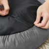 FEANDREA Fánk Alakú Kutyaágy Plüss Szürke 60 cm
