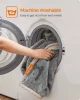 Feandrea vízálló kutyatakaró sherpa fleece anyagból kis és közepes kutyáknak, macskáknak 127 x 101 cm szürke