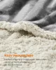 Feandrea Vízálló Kutya Takaró XXL Sherpa Fleece Anyagból Nagy és Extra Nagy Kutyáknak 203 x 152 cm Szürke