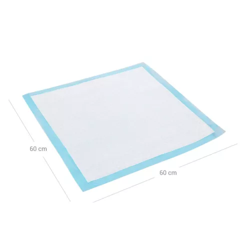 FEANDREA Kutya Pelenka Alátét 5 Rétegű Nedvszívó 60x60 cm 100 db