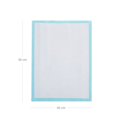 FEANDREA Prémium Kutya Pelenka 5-Rétegű Nedvszívó Alátét 55 db-os Csomag 60 x 90 cm