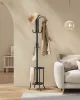 SONGMICS Álló Fém Fogas Esernyőtartóval 175 cm Fekete