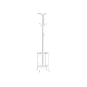   SONGMICS Álló Fém Fogas Esernyőtartóval Gyöngyház Fehér 175 cm
