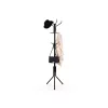 SONGMICS Elegáns Fém Ruhafogas Állvány Fekete 182 cm