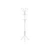 SONGMICS RCR19W álló fogas 182 cm fém krémfehér 12 akasztóval