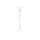 SONGMICS RCR19W álló fogas 182 cm fém krémfehér 12 akasztóval