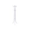 SONGMICS Modern Álló Ruhafogas 9 Akasztós Fém Fehér 176 cm