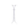 SONGMICS Modern Álló Ruhafogas 9 Akasztós Fém Fehér 176 cm