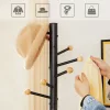 SONGMICS Modern Fém Ruhafogas 11 Fa Végű Akasztóval Fekete