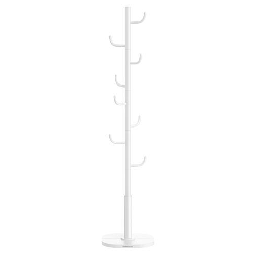 SONGMICS HOME Kaktusz Formájú Álló Fogas Felhőfehér 175 cm
