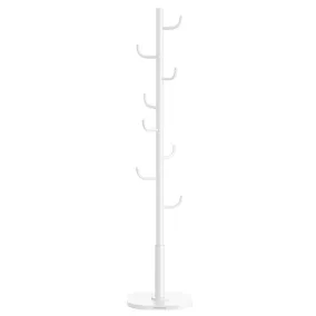   SONGMICS HOME Kaktusz Alakú Álló Fogas 8 Kampóval 175,3 cm Felhőfehér