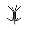SONGMICS Elegáns Fém Ruhafogas Állvány 12 Akasztóval 176 cm Fekete