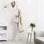 SONGMICS Elegáns Fém Ruhafogas Krémfehér 182 cm