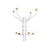 SONGMICS Elegáns Fém Ruhafogas Krémfehér 182 cm