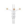SONGMICS Elegáns Fém Ruhafogas Krémfehér 182 cm