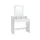 VASAGLE Modern Fésülködőasztal LED Világítással Fehér