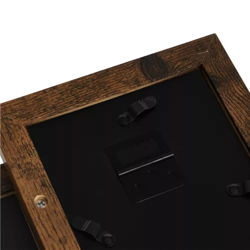 SONGMICS Rusztikus Fa Kollázs Képkeret 10 db 10x15 cm-es Fotóhoz