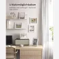 SONGMICS Lebegő Képkeret Szett Fehér MDF 3 db-os