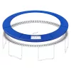 SONGMICS Prémium Trambulin Védőszegély, UV-álló PVC Rugótakaró, 183 cm, Kék