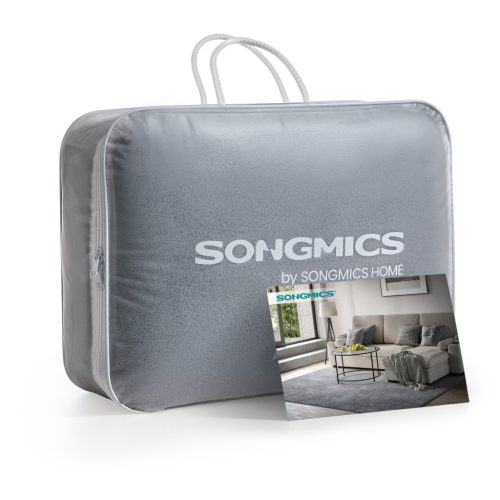 SONGMICS Modern Galambszürke Csúszásmentes Szőnyeg 120 x 170 cm