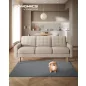   SONGMICS Modern Galambszürke Csúszásmentes Szőnyeg 120 x 170 cm