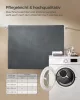 SONGMICS Szőnyeg 120 x 170 cm Csúszásmentes Poliészter Galamb Szürke