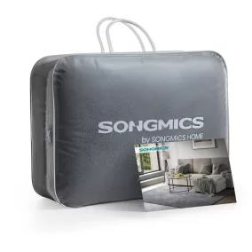   SONGMICS szőnyeg 120 x 170 cm csúszásmentes poliészter antracitszürke