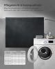 SONGMICS Modern Szőnyeg Csúszásmentes Poliészter Antracit 160 x 230 cm