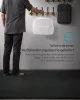 SONGMICS 160 x 230 cm Szőnyeg Poliészter Szénszürke Csúszásmentes