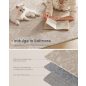 SONGMICS HOME Boho Stílusú Cappuccino Bézs Szőnyeg Csúszásmentes Alappal