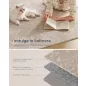   SONGMICS HOME Boho Stílusú Cappuccino Bézs Szőnyeg Csúszásmentes Alappal