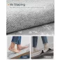   SONGMICS HOME Boho Stílusú Mosható Szőnyeg Világosszürke