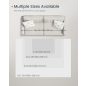 SONGMICS HOME Boho Stílusú Mosható Szőnyeg Világosszürke