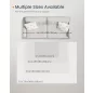   SONGMICS HOME Boho Stílusú Mosható Szőnyeg Világosszürke