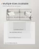 SONGMICS HOME szőnyeg 120 x 170 cm poliészter csúszásmentes boho stílus világosszürke